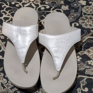 Fitflop Cream Sandals for Women